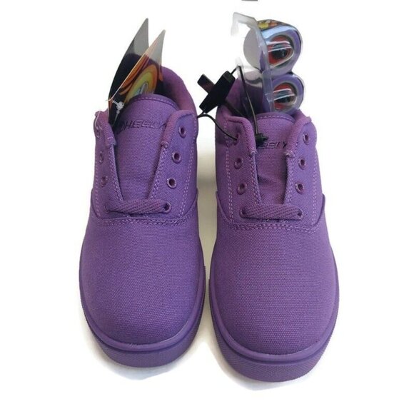 HEELYS Youth Size 5 Womens 6 Launch Skate Shoes 770873H Purple Solid - Picture 5 of 8